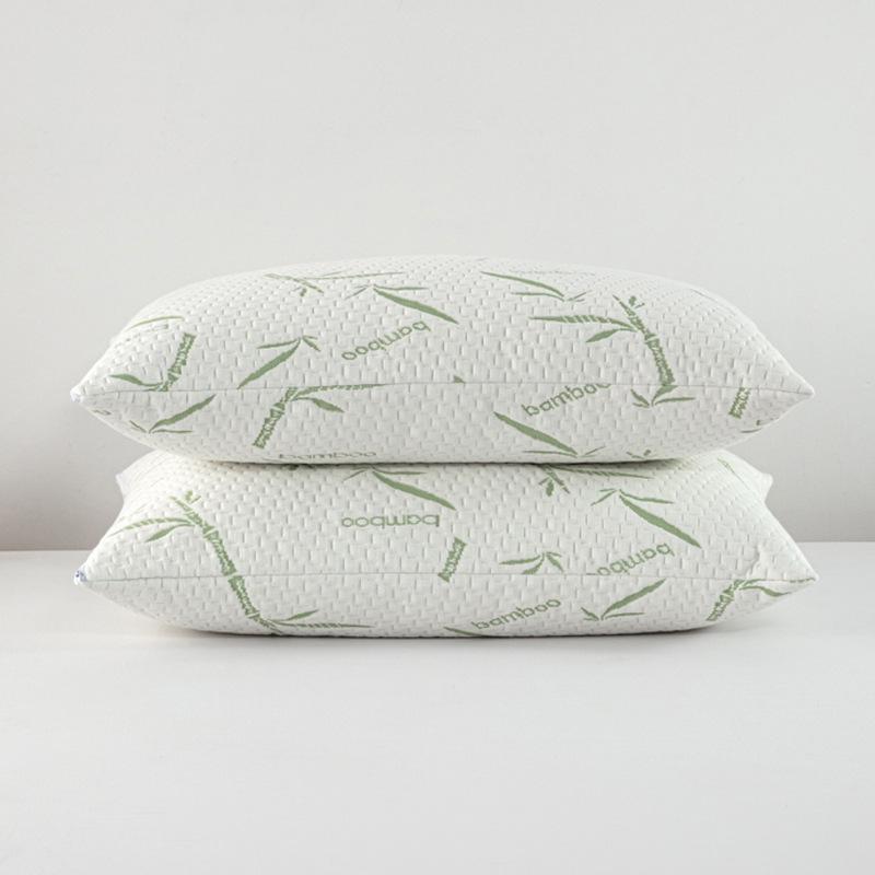 

Зеленый стеганый протектор для подушки из бамбукового листа - Водонепроницаемый, Маслоотталкивающий, Не желтеющий, Двойная наволочка 48*74 cm