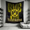 Arazzo da Parete BVB con Nome Personalizzato Appeso Estetico alla Parete Coperta in Tessuto Stampato Arazzi Decorativi per Camera da Letto Soggiorno Decorazioni per la Casa