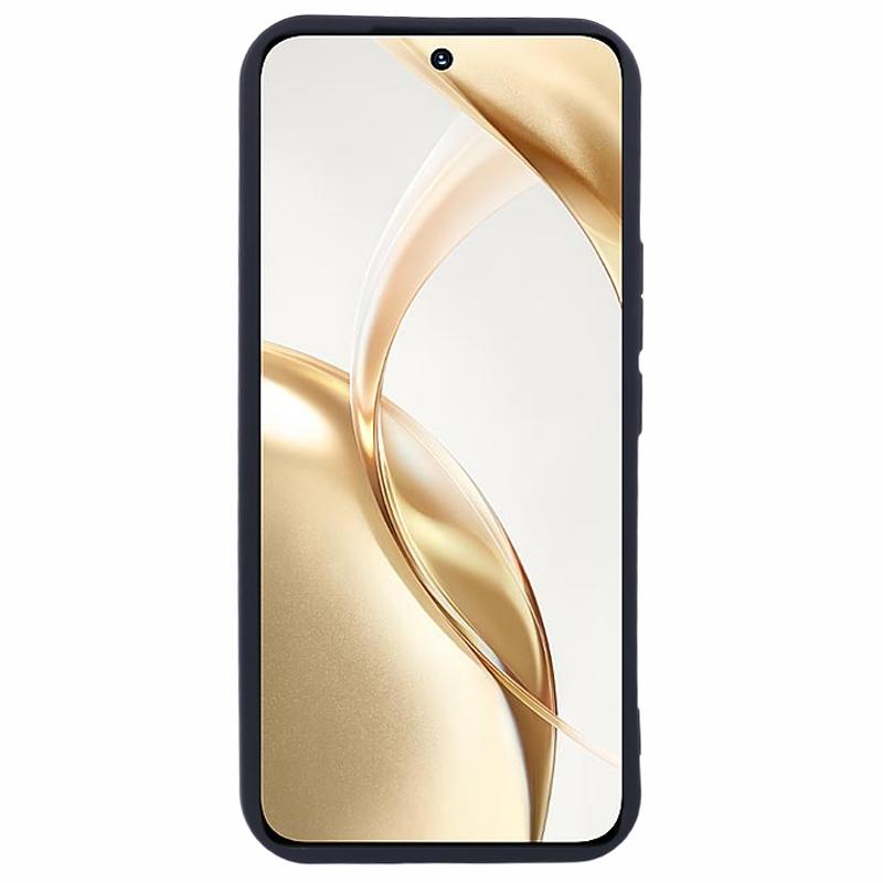 

For Honor 200 5G Case Soft TPU Phone Cover Thickened Protection Black