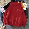 Sweatshirts Velvet Winter Women's Cute Saturn Printing Hooded Female 2025 Thicken Warm Casual Loose Hoodies Lady Autumn Tops