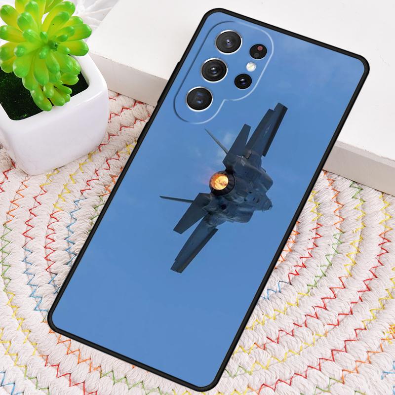 Fighter Plane In The Sky Phone Case for Samsung Galaxy Note 10 Pro S26 Ultra S23 S24 FE S25 S21 S22 PLUS Shockproof Cove