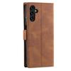 For Samsung Galaxy A16 5G/A16 4G Leather Case Splicing Stitching Wallet Stand Phone Cover with Strap
