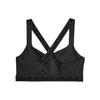 Under Armour Strappy Low-Intensity Training Casual Breathable Sports Bra Women Underwear Black 1370896-010
