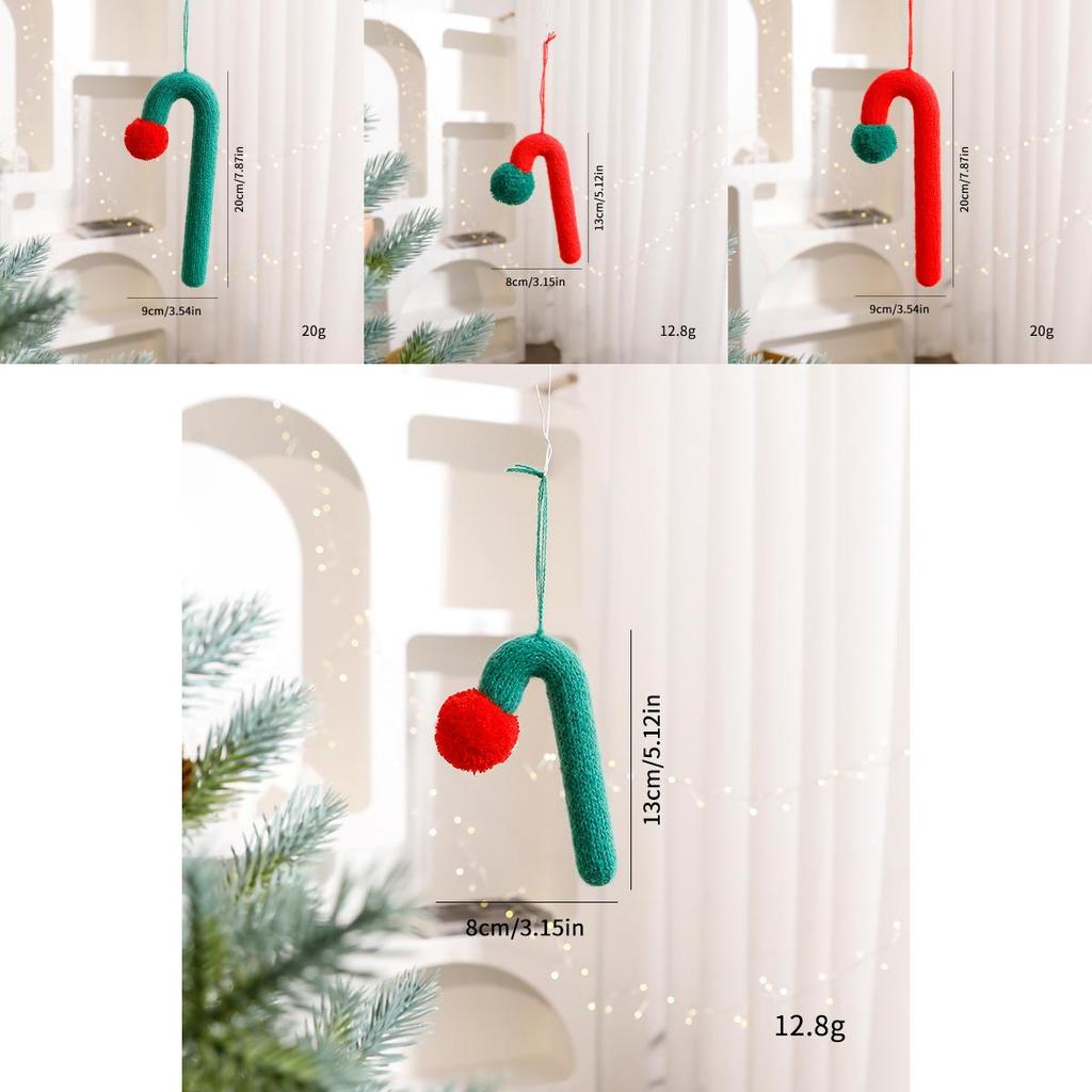 Weihnachts-Garnstock-Dekoration Schaumstoffmaterial Groß und Klein Feiertags-Wandbehang
