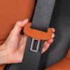 2Pcs Seat Belt Buckle Cover Anti-Scratch Rubber Car Seat Buckle Protector Clip Protection Cover Universal For Suv Sedan