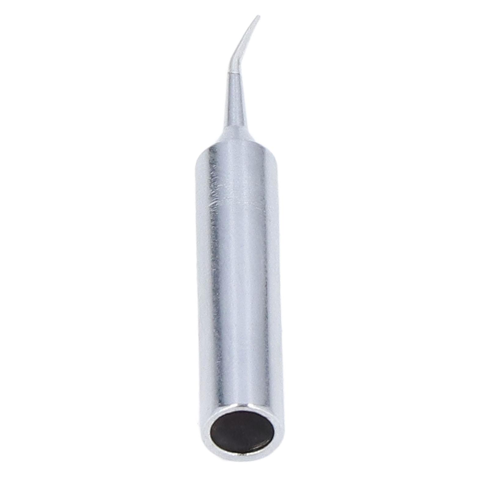 

Soldering Iron Tips 0.2mm Diameter Pointed Curved 2000W Oxygen Free Copper Replacement Solder Iron Tips for Repairing