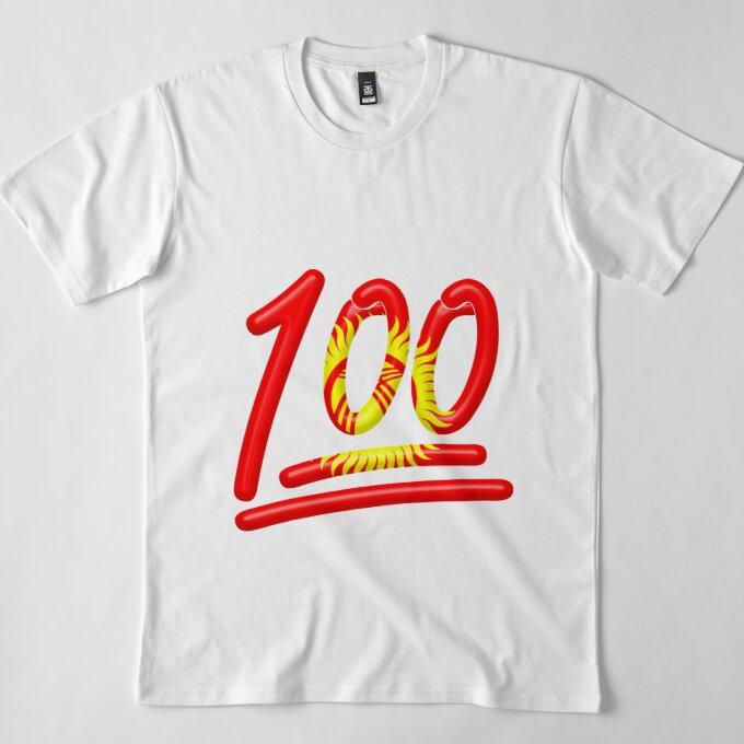 one hundred t shirt