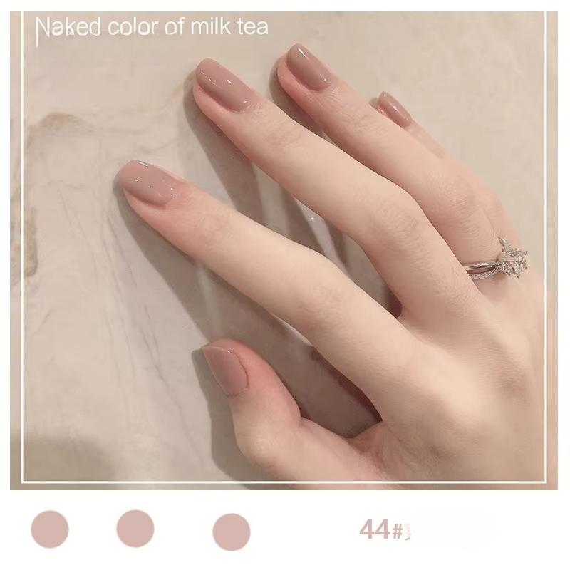 European and N Seal Color Bloom Print Neutral Nail Polish Tear-free and Bake-free Watercolor Nail Polish
