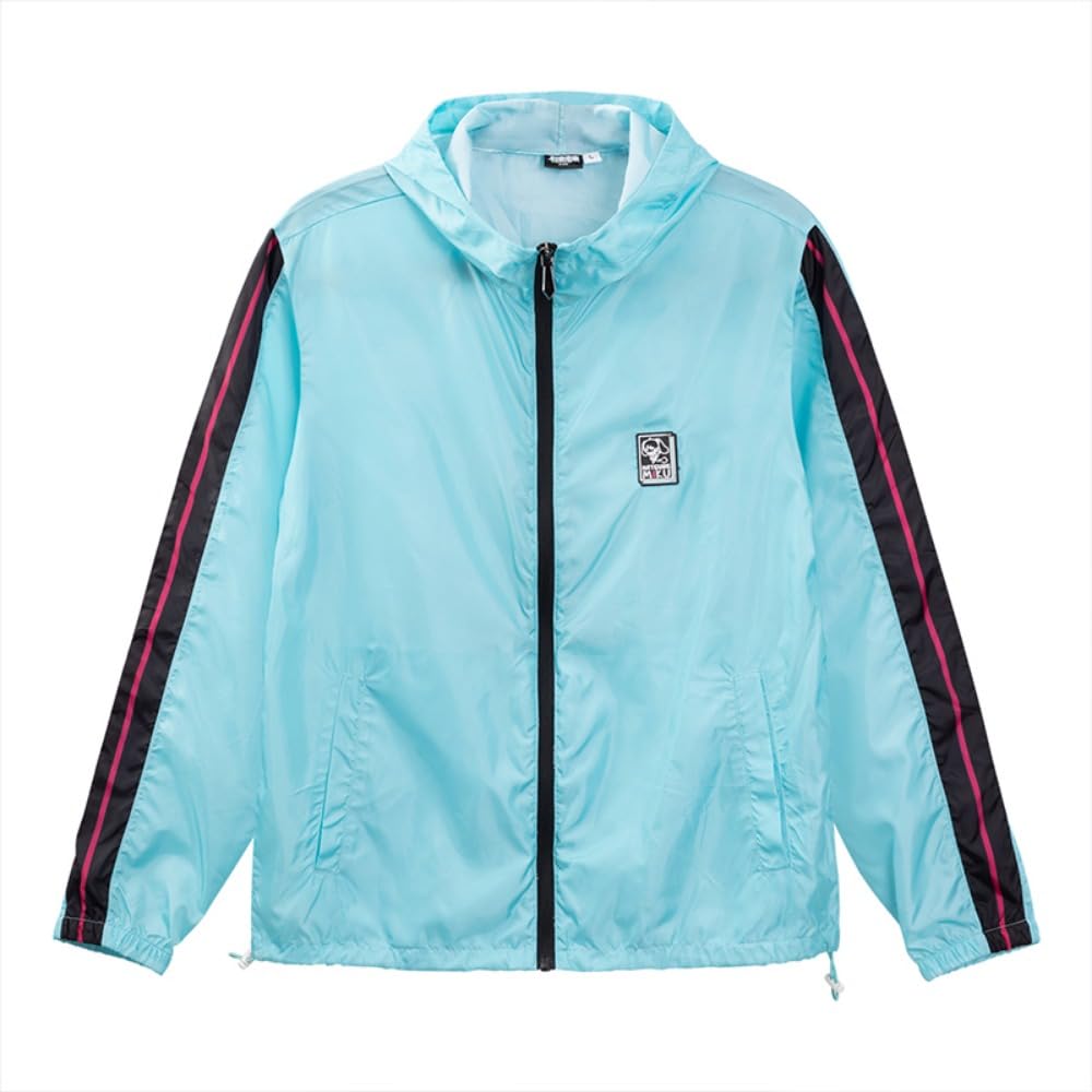 

Hatsune Miku sunscreen coat 100 cotton summer wear casual clothing popular anime merchandise cute goods (M) parallel import