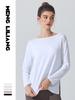 Dames Top met Lange Mouwen en Zijsplit voor Yoga - Huidvriendelijk Katoen Pilates Cover-up
