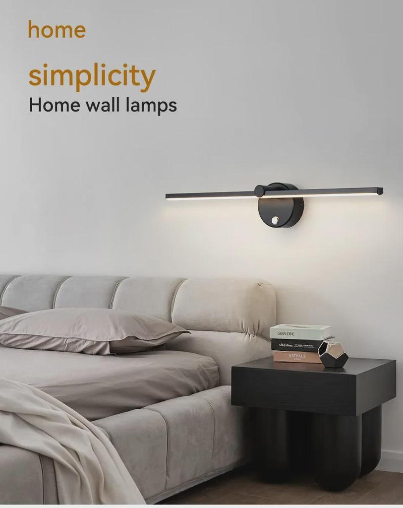 Modern Minimalist LED Wall Lamp for Bedrooms & Living Rooms