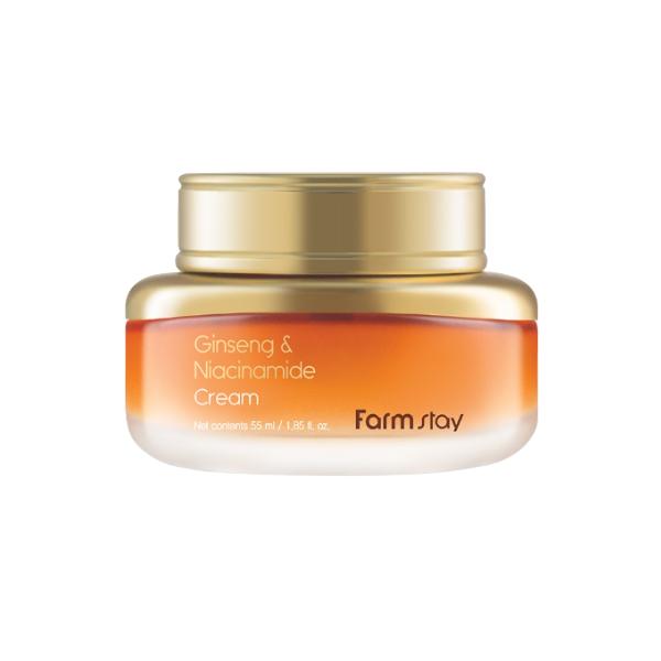 

FarmStay Тонер з женьшенем та ніацинамідом 150мл , Сироватка 35мл , Емульсія 120мл , Крем 55мл (15 Варіанти) #Cream 55ml x 1pcs