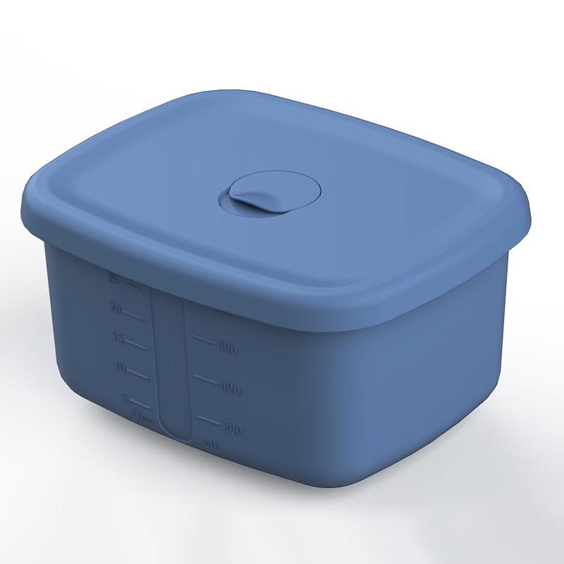 

RuHan Square Refrigerator Freezer Food Storage Containers, 4-Pack