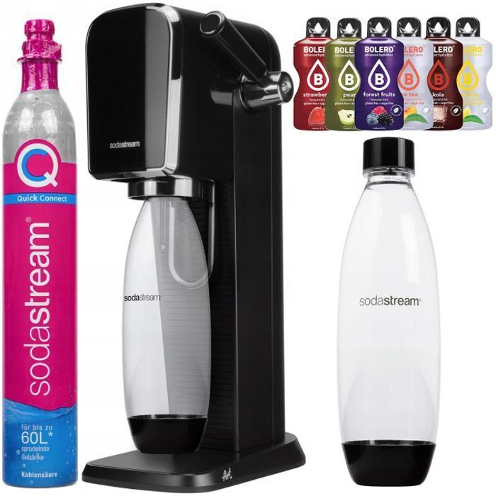 SodaStream Art Saturator Noir + boléro