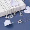 English Letter Necklace Suitable for Couples' First Letters