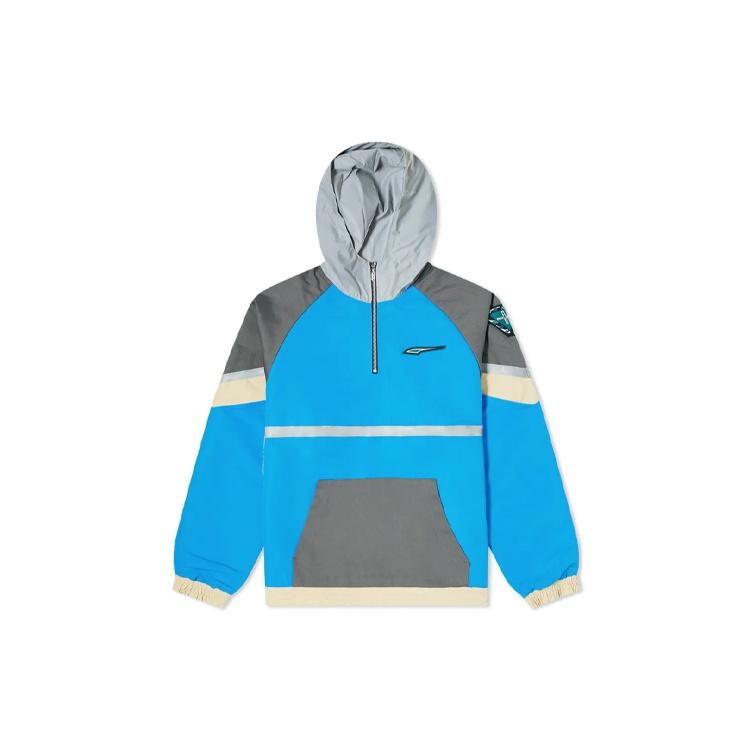 PUMA X Rhude Crossover Hz Jacket Racing Half Zipper Colorblock Men s 596755-41 M
