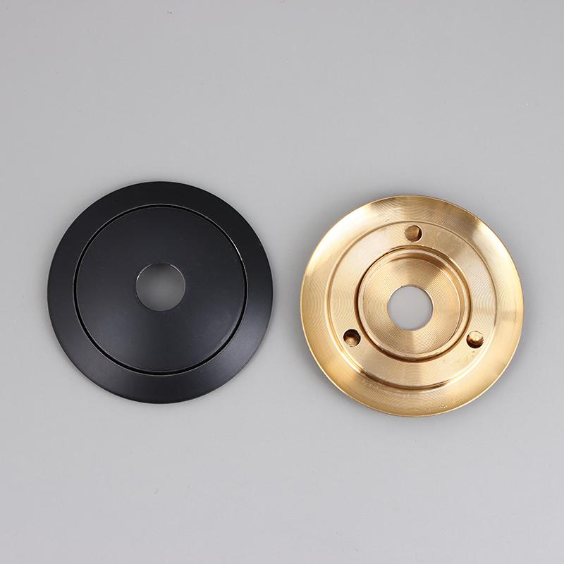 Aluminum Cap For Glass Globe Lampshade Arc Tray Flying Saucer Holder Replacement Part For Home Hotel Ceiling Light Fixture