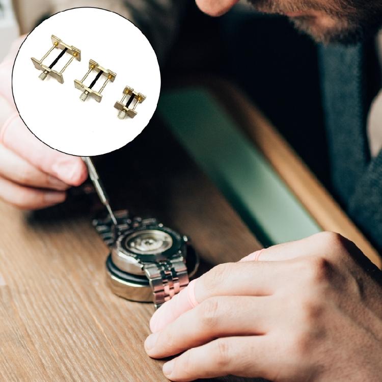 Aluminum Watch Movement Holder Multifunction Fixed Base for Watchmaker Business Use Universal Watches Repair Accessory