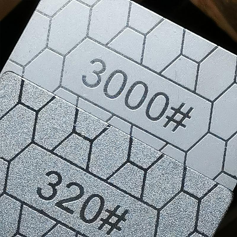 New 240-3000# Professional Diamond Knife Sharpener Sharpening Stone plate Kitchen chef Knife whetstone honeycomb pattern