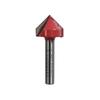 Faithfull Router Bit Tct V-groove 13.0mm X 19.1mm 1/4in Shank