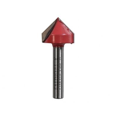Router Bit Tct V-groove 13.0mm X 19.1mm 1/4in Shank