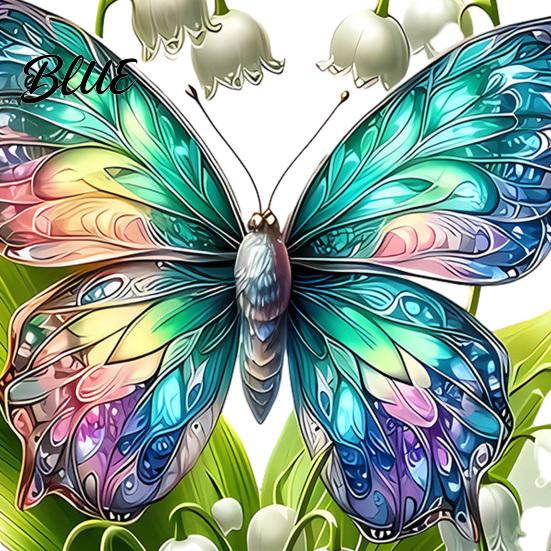 Nature Window Decoration Waterproof Wall Design Adhesion Sticker Flower Butterfly No Glue Electrostatic Cling Decal for Living Room Bedroom