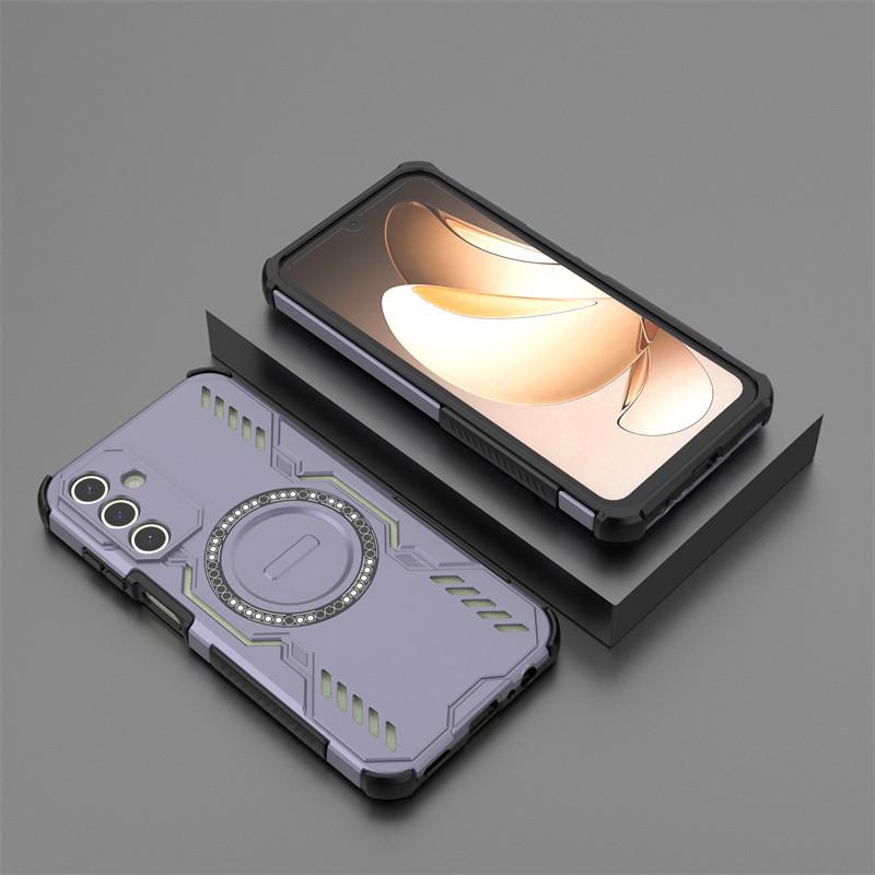 

For Samsung Galaxy A15 5G Heat Dissipation Case Samsung Galaxy A15 A25 A35 A55 5G Cover Shockproof Magsafe Wireless Charge Cover Galaxy A25 5G