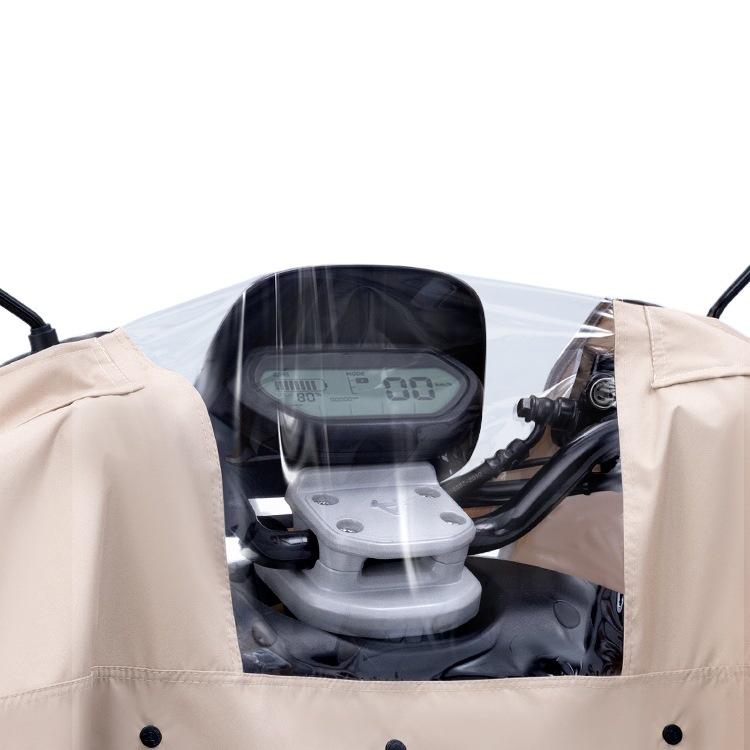 Wuyang Regendichter Transparenter Sonnenschutz Motorrad Windschutzscheibe und Lenkerabdeckung