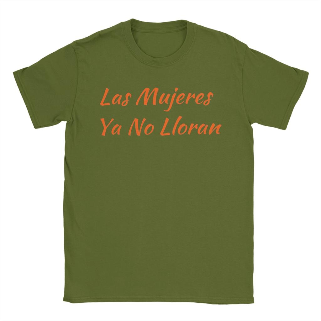 Crazy Las Mujeres Ya No Lloran Shakira TShirts for Unisex O Neck Pure Cotton T Shirts Short Sleeve Tees Party Clothes