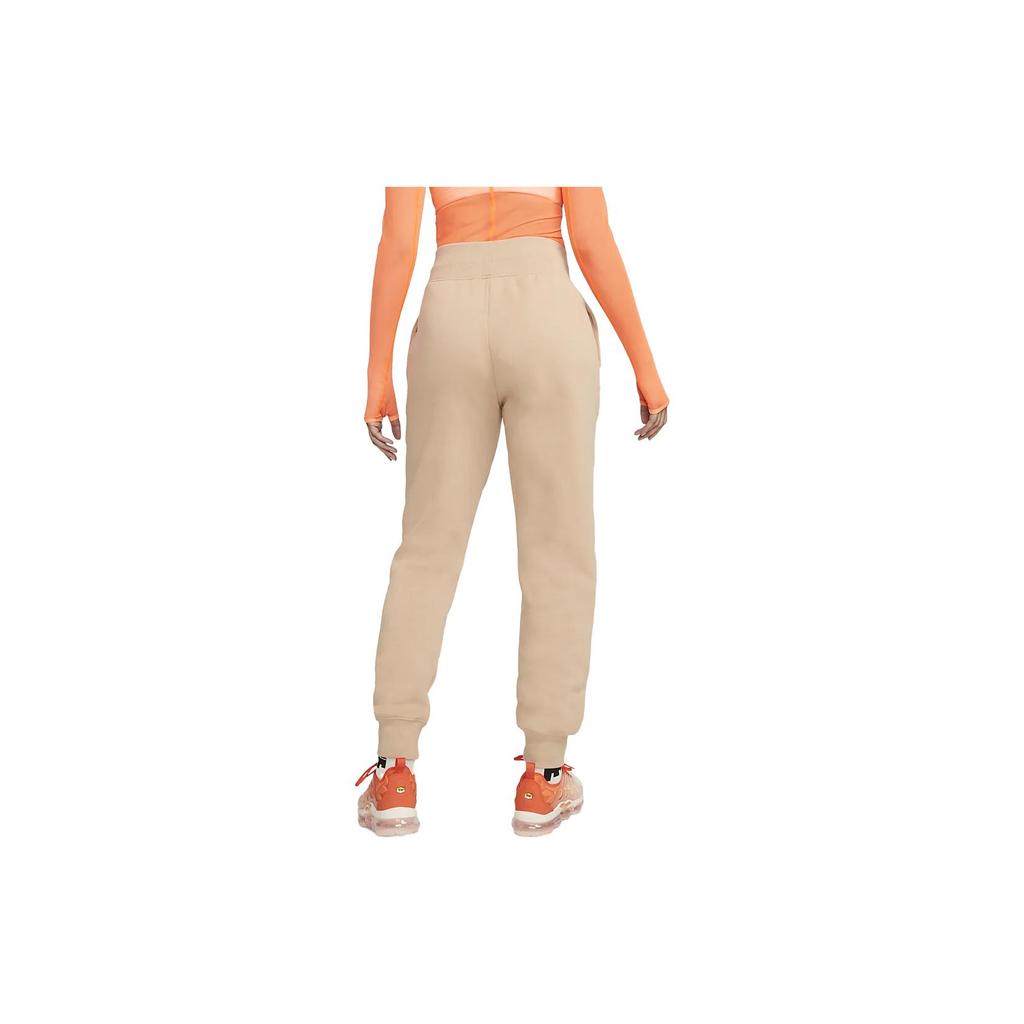 New Nike Knitted Sweatpants Women's Tan DQ5688-200