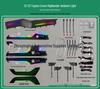 Toyota Atmosphere Light for 22 Highlander/Land Cruiser: Dynamic, Multicolor, 64-Color Changing Interior Light