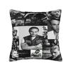 Charlie Hunnam Pillowcases Merch Printed Cushion Cover  Throw Pillow Cover Seat Decor Square Multiple Sizes