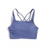 Nike Swoosh Luxe Medium Support Fitted Regular Sports Bra Women Sports Bra Finn-Blue CJ0545-491