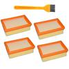 HEPA Filter for KARCHER MV4 MV5 MV6 WD4 WD5 WD6 Wet&Dry Vacuum Cleaner Replacement Parts#2.863-005.0 Hepa Filters