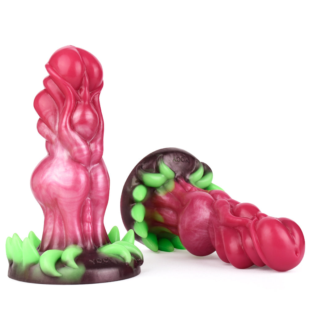 Rose Garden Liquid Silicone Realistic Dildo Unisex Sex Toys Realistic Dildos