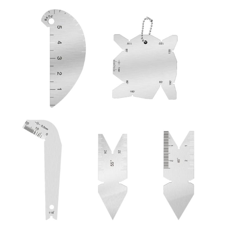 Upgraded Stainless Steel Welding Inspection Caliper Accurate Measurement Tool for Precise Weld Assessments Durable