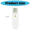 Professional Air Conditioner Remote 10m Effective Ranges Intuitive Operation Panel for ASUG12LZBS ASUG15LZBS Repair