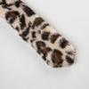 Jeans Decor Leopard Print Plush Belt Furry Jazz Dance Costumes Accessory  Ladies