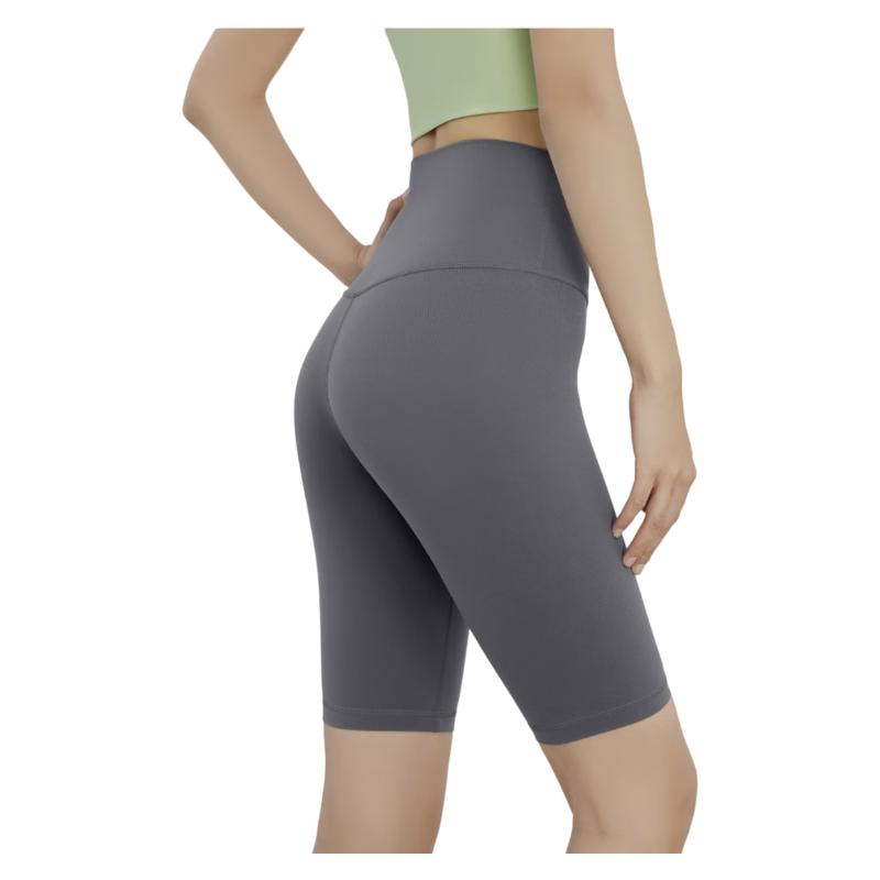 Yoga Pants for Women, One-Size High-Waisted Bike Shorts with Butt-Lifting Design, Tight-Fitting Sports Fitness Shorts