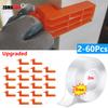 2-60Pcs Male Angle Tile Leveling System Clips Spacers with Tape for Floor Wall Ceramic Fixing Laying Construction Tools Building
