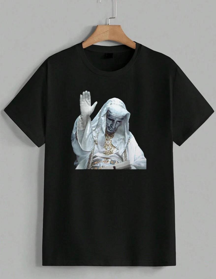 Kingdom of Heaven T-Shirt King Baldwin Meme Mask Crusader Graphic Tee Unisex M