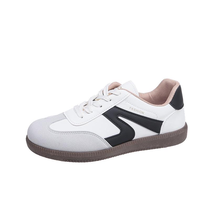 

Dexun shoes women s 2025 new spring ins style versatile flat white shoes casual sports board shoes 41 чорний
