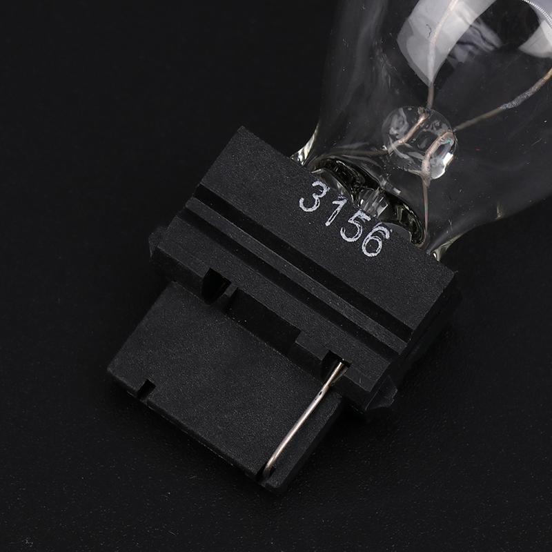 2Pcs 3156/3157 12V 21/5W Led Bulbs Clear Shell Tail Signal Light Bulbs Replacement Car Tail Brake Light Backup Reverse Lamp