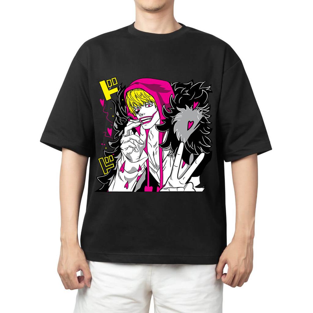 2026 New One Piece Anime Printed Short Sleeve Tshirt Mens and Womens Tshirt Mens Tops Sports Tshirt Harajuku Streetwear