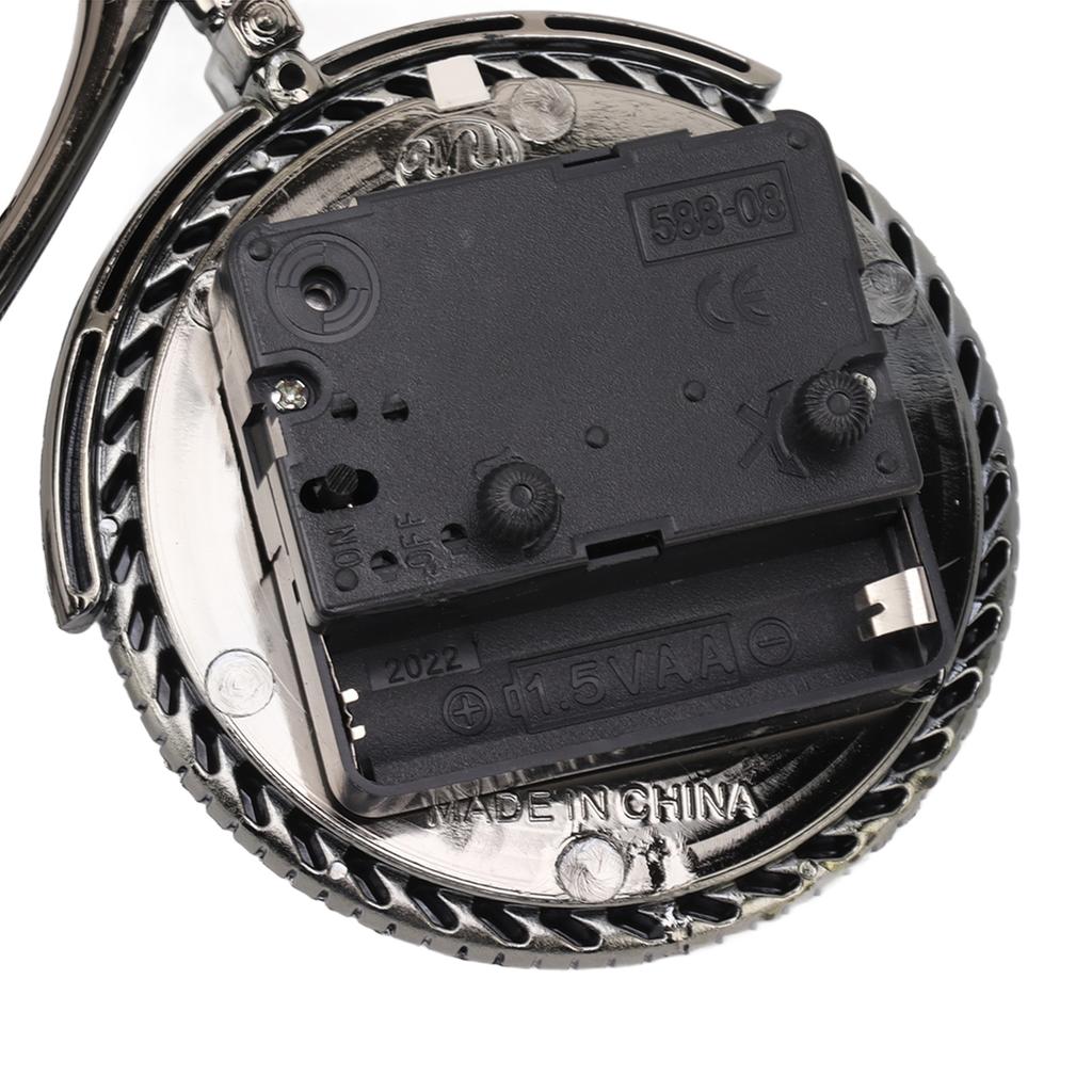 Clock Lifelike Vintage Decorative Ornament Compact Table Alarm Clock for Home Dormitory  Retro Desktop Alarm Clock