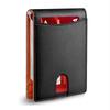 Carbon Fiber RFID Card Holder: Multi-Card Slots, Money Clip, Coin Purse, and Microfiber Leather Credit Card Sleeve for Men.
