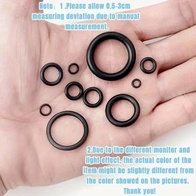 225pcs O-Ring Assortment Oil & Water Resistant Rubber Seals, Various Sizes for Automotive & Machinery Applications