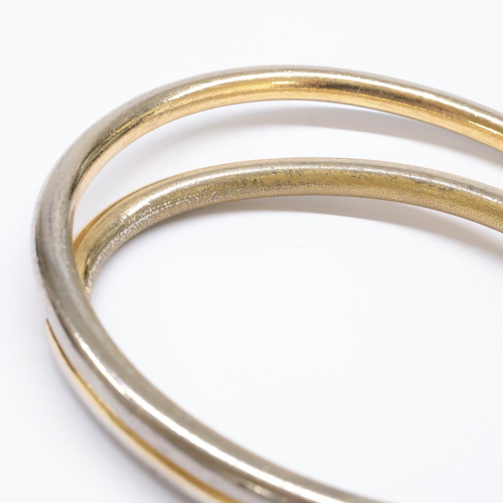 VIONNET Oro Veronica overlay design Bangle goldUsed