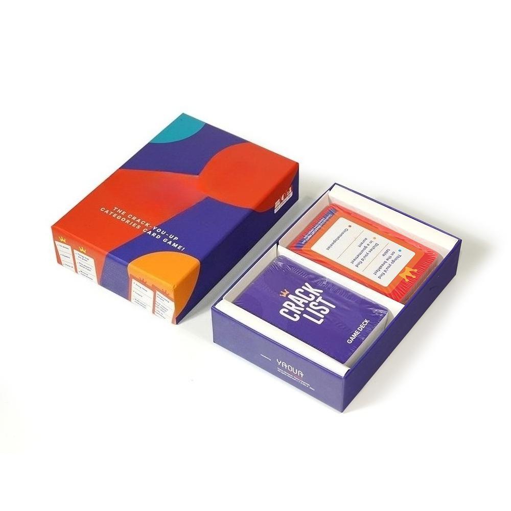 

Английский Карточная игра Crack You Быстрые и Веселые Семейные Вечерние Настольные Игры