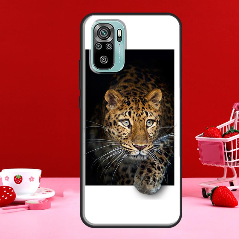 

Роскошный чехол с изображением тигра и леопарда для Xiaomi Redmi Note 11 Pro Note 10 9 8 Pro 11S 9S 10S, чехол для Redmi 10 9 9A 9C 9T Redmi Note 8 Pro